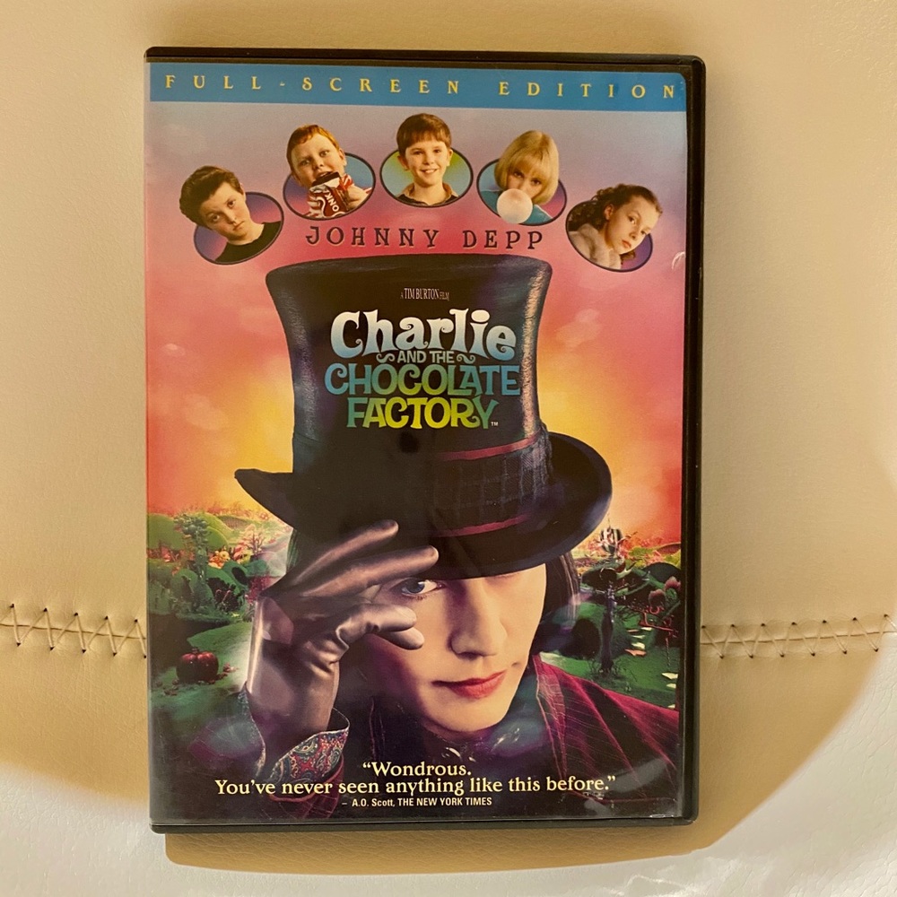 DVD Charlie And The Chocolate Factory